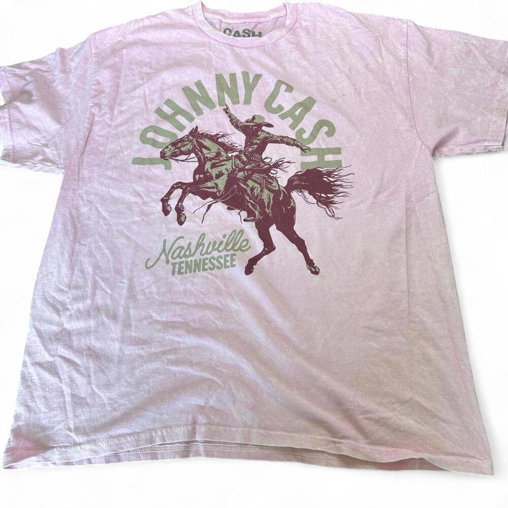 Johnny Cash Nashville Tee - Size XL